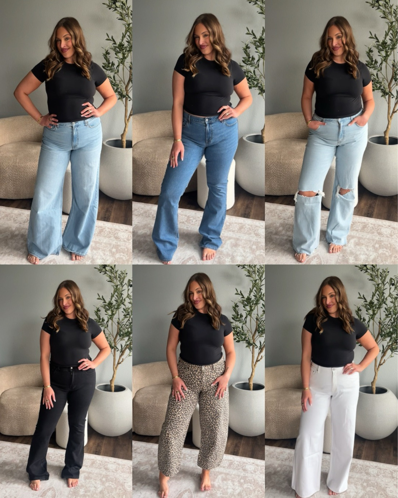 My favorite denim as a curvy girl! I’m regularly 5’6, size 14/16, 205lbs. Wearing a 32L in all & a 32 regular in the leopard! Use code CHLOEAF for $$$ off your entire A&F order!💞

#LTKMostLoved #LTKMidsize