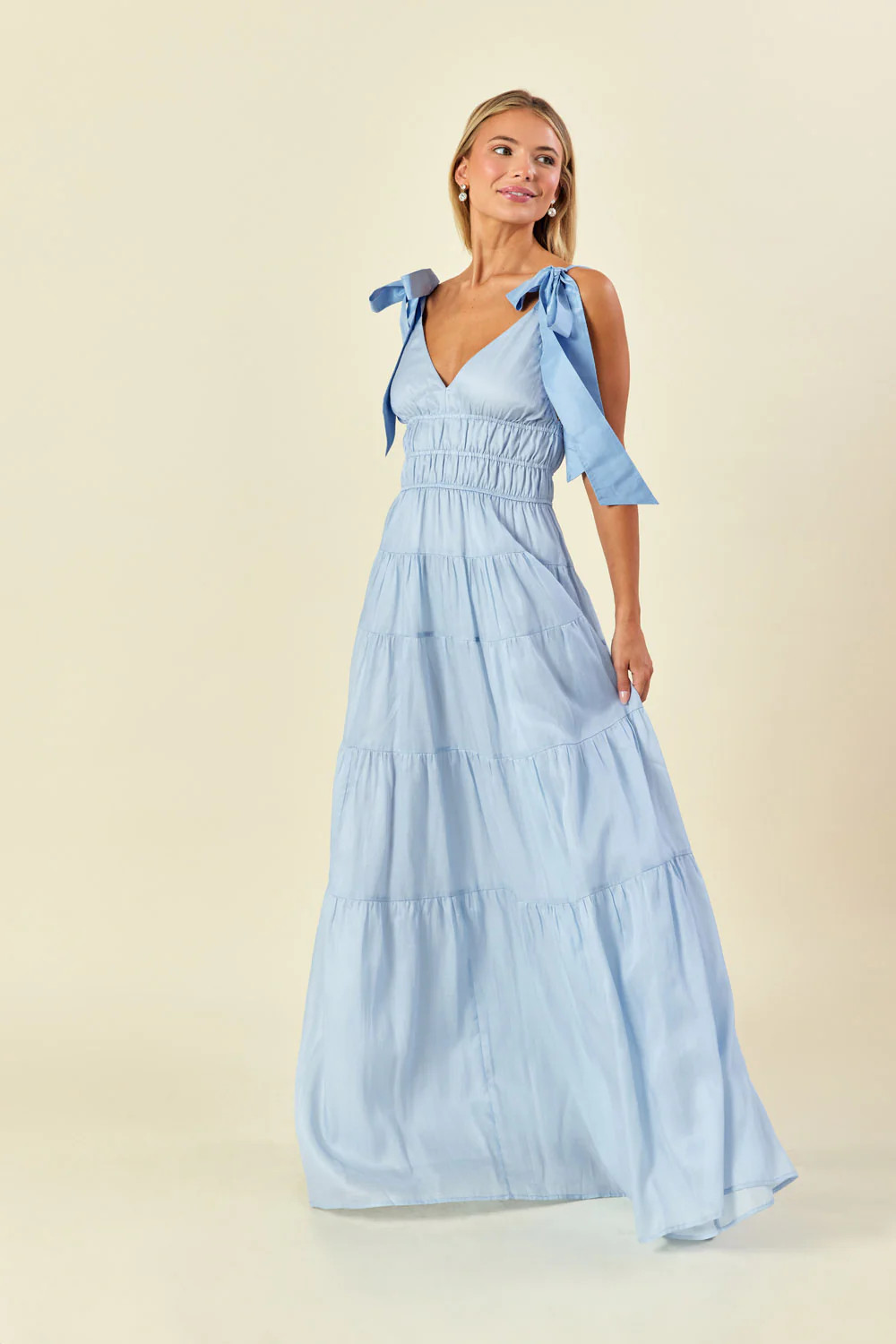 Demi Floor-Length Floral Dress | LulaKate