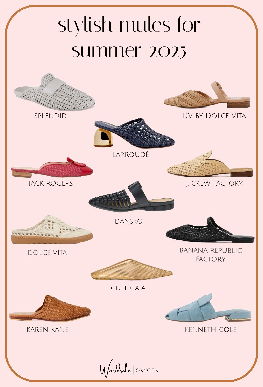 Stylish mules for 2025  

#LTKMidsize #LTKOver40 #LTKSeasonal