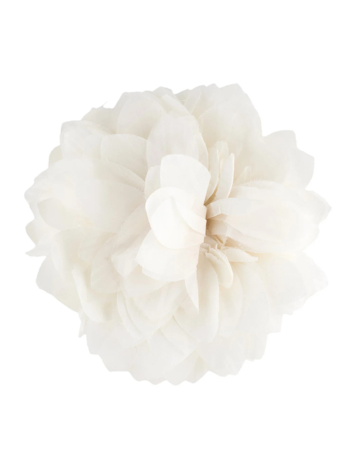 Silk & Cotton Flower Brooch | The RealReal