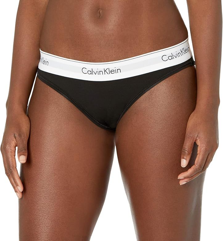 Calvin Klein Women's Modern Cotton Bikini Panty | Amazon (US)