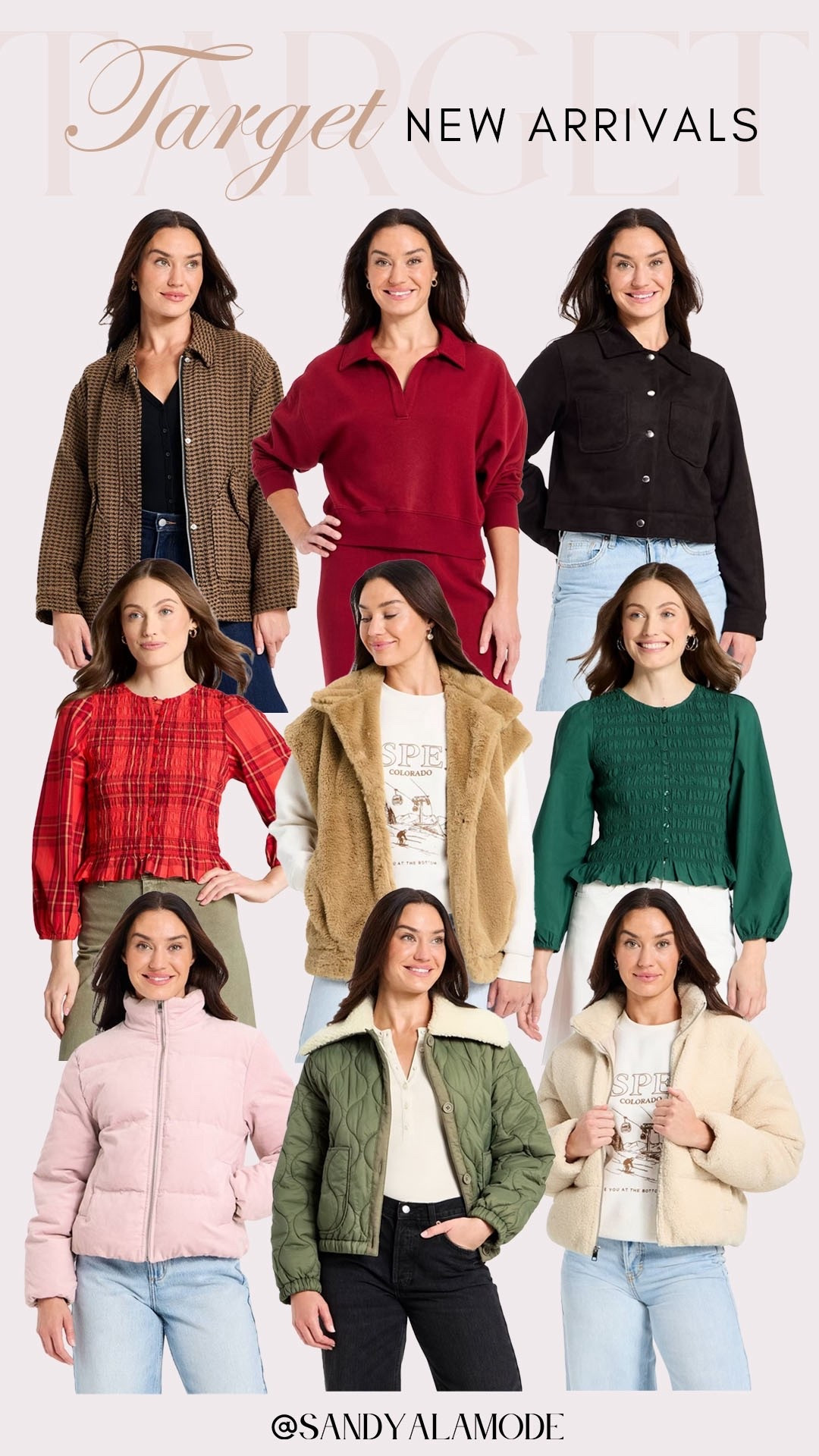 Target new arrivals. Target fashion. Target holiday style. Target holiday top. Target Christmas top  Target puffer jacket. 

#LTKHoliday #LTKStyleTip #LTKSeasonal