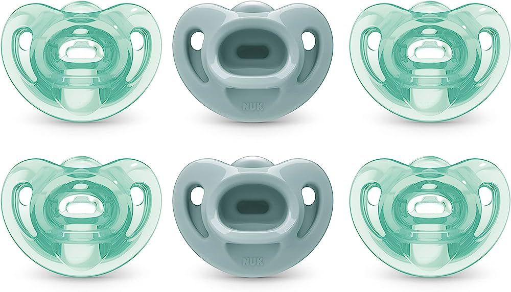 NUK Comfy Pacifiers, 6-18 Months, 6 Pack | Amazon (US)