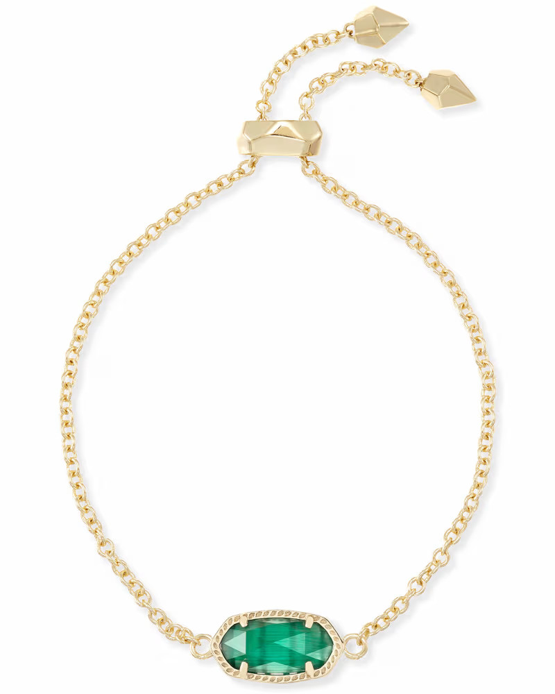 Elaina Gold Adjustable Bracelet in Blue | Kendra Scott | Kendra Scott