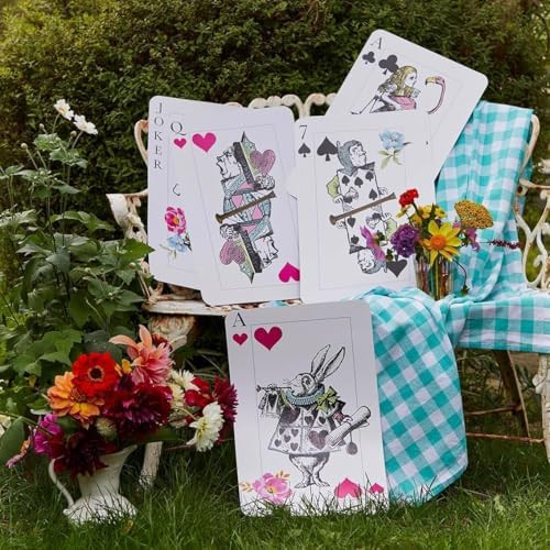 8 x Reusable Alice in Wonderland Party Decorations Oversized Playing Cards Mad Hatter Tea Party S... | Amazon (US)
