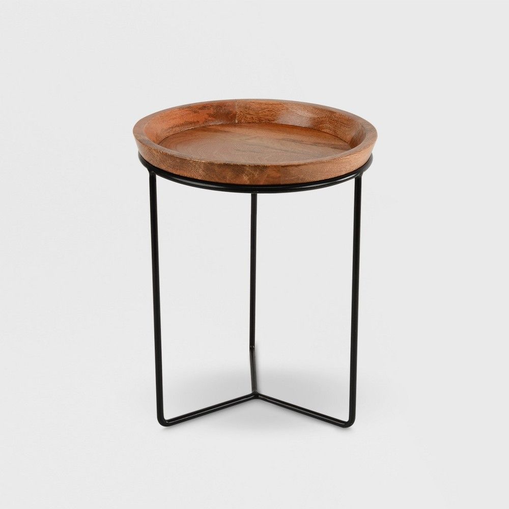 Wood Plant Stand Black - Smith & Hawken | Target