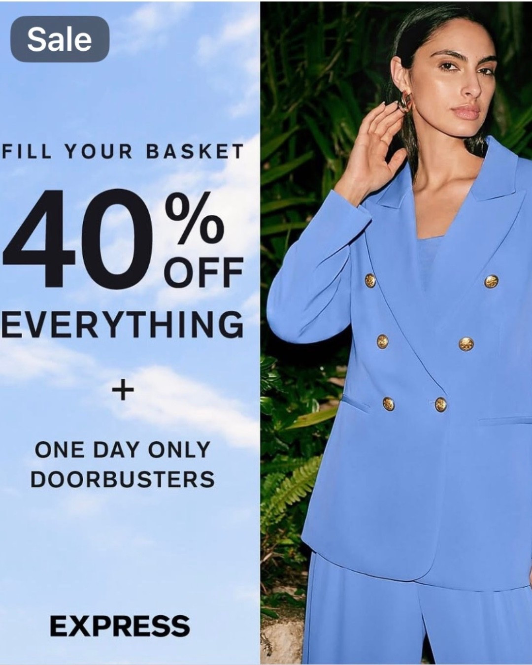 SALE at EXPRESS ‼️ 40% off Site Wide!!! Happy Easter 🐣 Bunnies!!
Click any Photo below to SAVE!!!! 

Follow my LTK @fashionistanyc on the @shop.LTK app to view this post and get my exclusive app-only content!

#liketkit #LTKSaleAlert #LTKgrwm #LTKootd
@shop.ltk
https://liketk.it/64MPs
