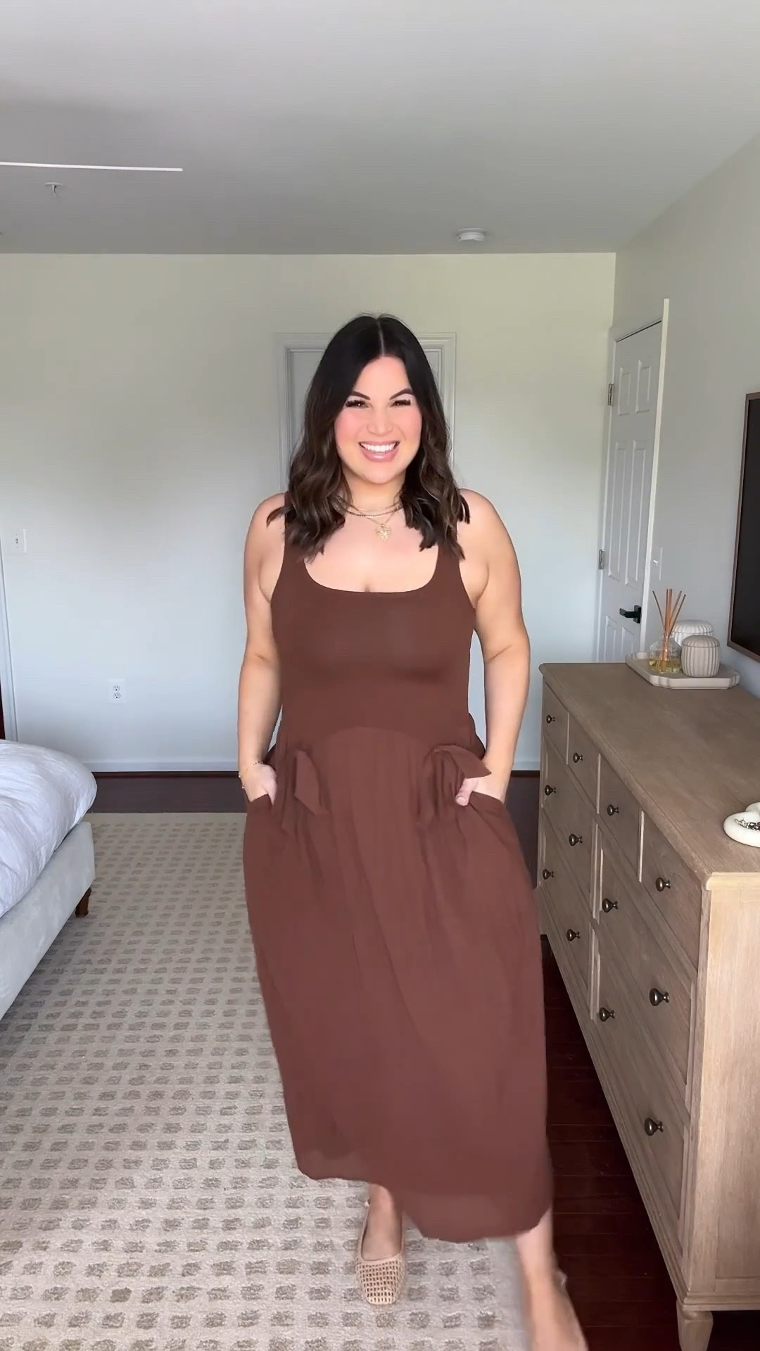 This aerie dress is quite literally a dream come true ✨ between the color, the bows, the fact that I don’t need to wear a bra 👏 it also comes in lots of other colors options! Get an extra 30% off this dress with the code: GETITFIRST 🔥

Dress - large 
Flats - 9.5 





#LTKMidsize #LTKSeasonal #LTKSaleAlert