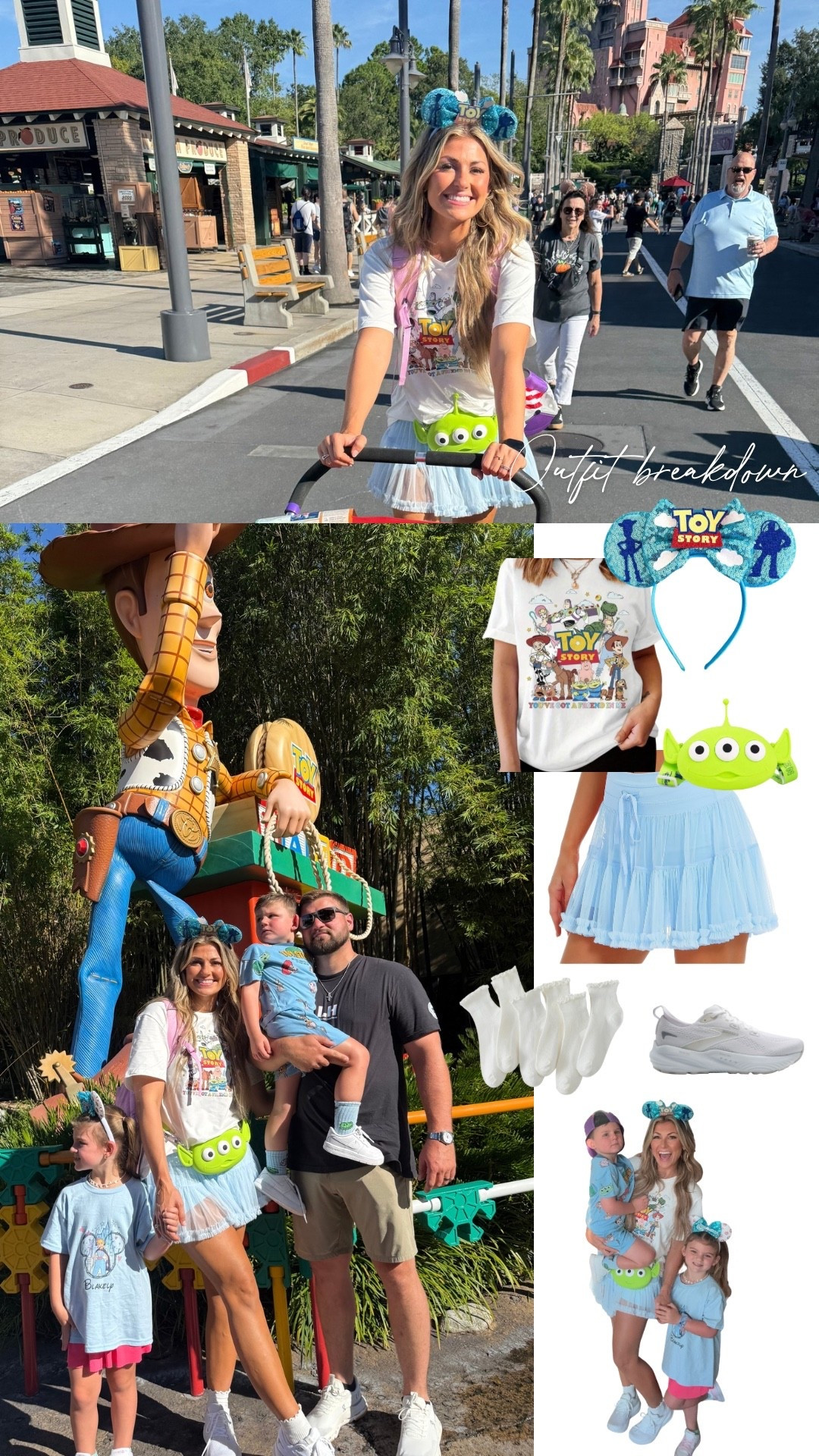 Hollywood studios Toy Story outfit ✨🤍

#LTKStyleTip #LTKFindsUnder100 #LTKTravel