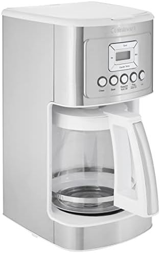 Cuisinart DCC-3200W Perfectemp Coffee Maker, 14 Cup Progammable Coffeemaker with Glass Carafe, Wh... | Amazon (US)
