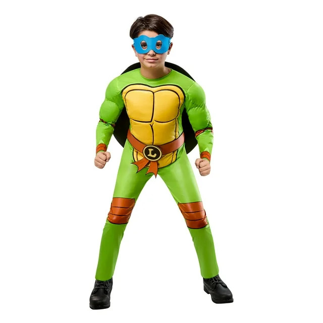 Teenage Mutant Ninja Turtles 4-in-1 Halloween Costume for Children, Boys Size S (6/7), by Rubies | Walmart (US)