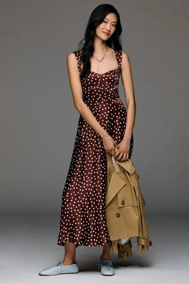 The Jocelyn Sleeveless Slip Midi Dress by Maeve | Anthropologie (US)