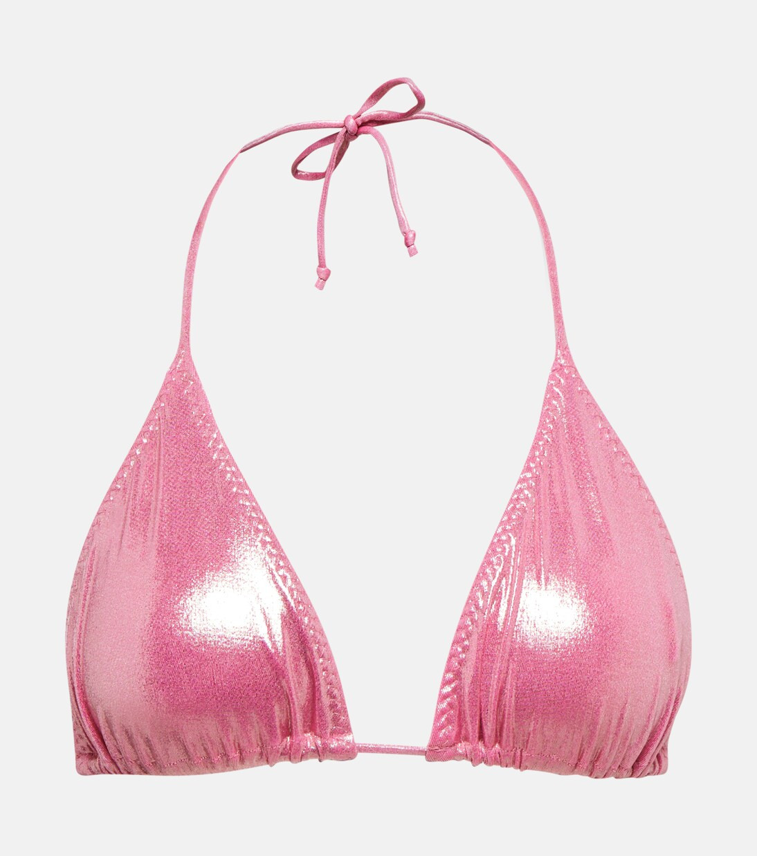 Metallic triangle bikini | Mytheresa (US/CA)