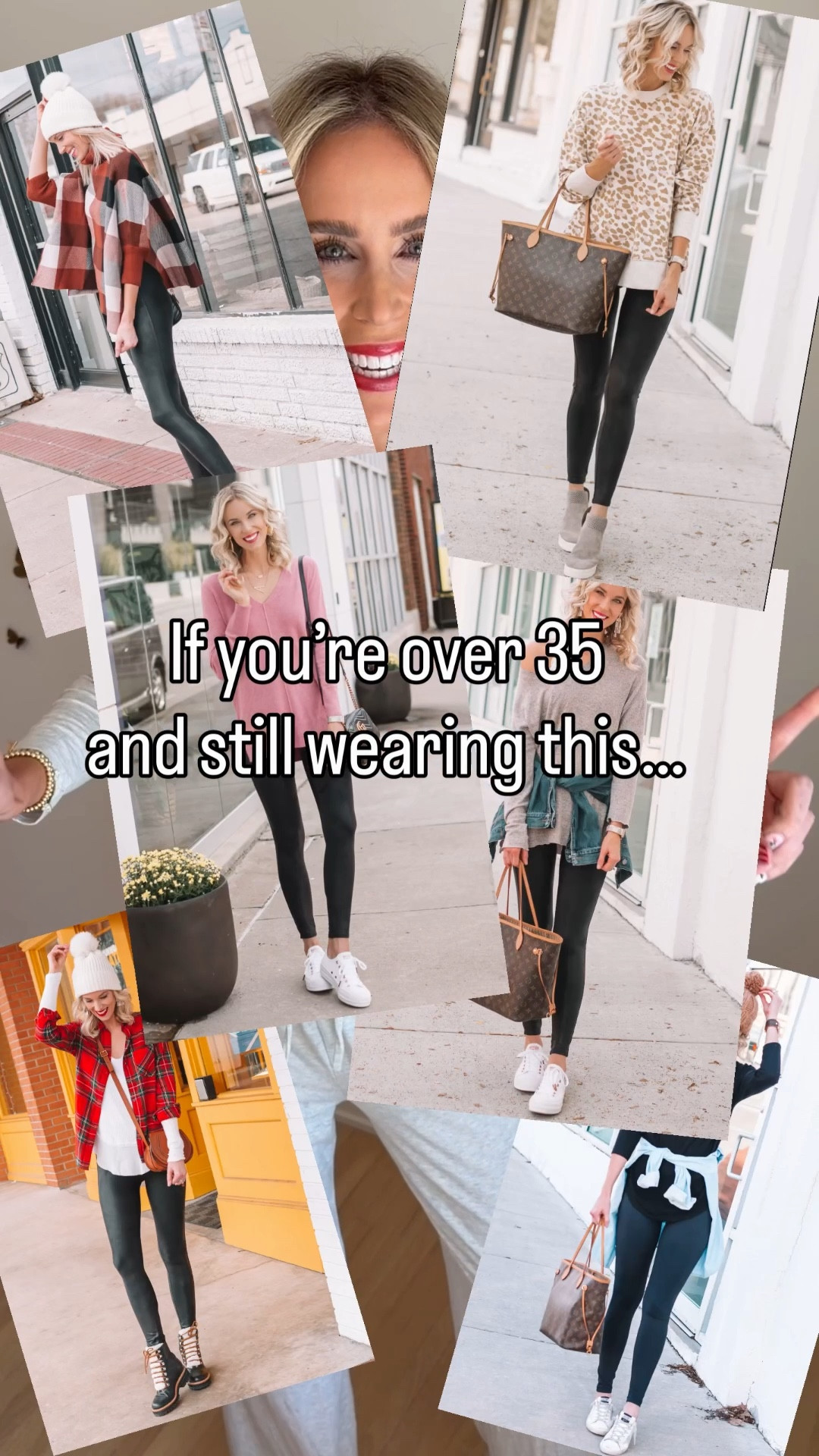 If you’re over 35 and still wearing your leggings outfits from 2019, it’s time for an update! Here’s 4 easy outfit formulas you can reach for this season!! Linking my exact outfits and similar coats (mine are all older). 