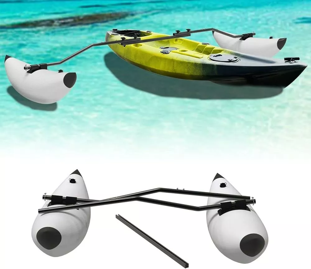 Brocraft Float Tube OR Pontoon Boat Rod Holder / Float Tube Fly Rod Holder