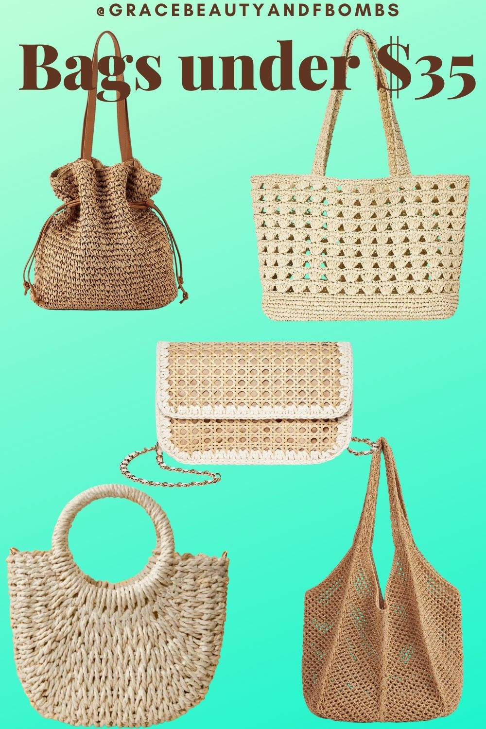 The cutest straw and raffia handbags and they’re all under $35!

#LTKTravel #LTKSaleAlert