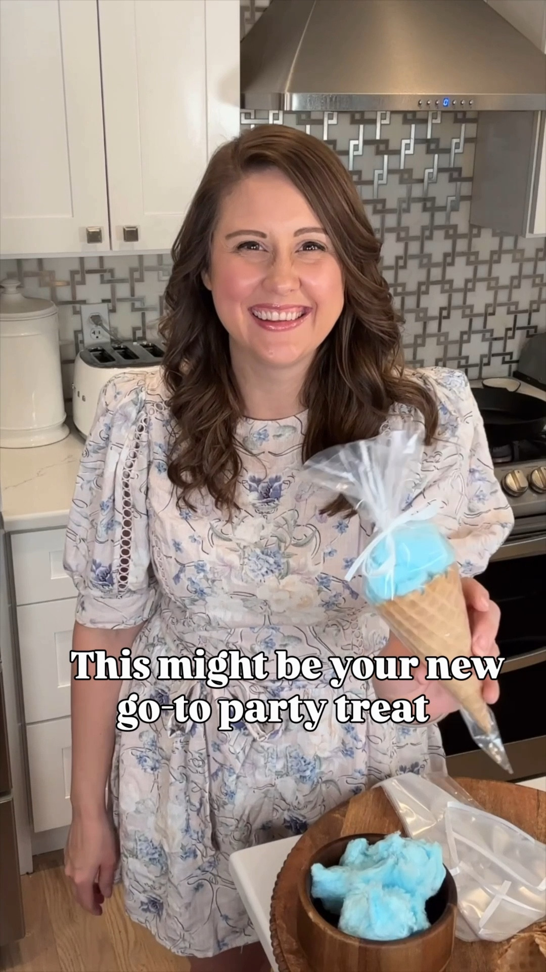 These might be the EASIEST festive treat you make all summer 🇺🇸❤️💙
No baking, no mess… just pure fun!!

Cotton candy cones are such a cute way to add a red, white + blue moment to your party setup ✨ they look adorable on a tray and kids go absolutely crazy for them!!

Perfect for 4th of July, Memorial Day, or any summer get-together when you want something fun without the extra work 🙌

Linking everything I used so you can recreate these in minutes ❤️

#LTKParty #LTKHoliday #LTKFamily #4thofJulyIdeas #SummerHosting #EasyEntertaining #PartyTreats

#LTKfoodie #LTKKids #LTKSeasonal