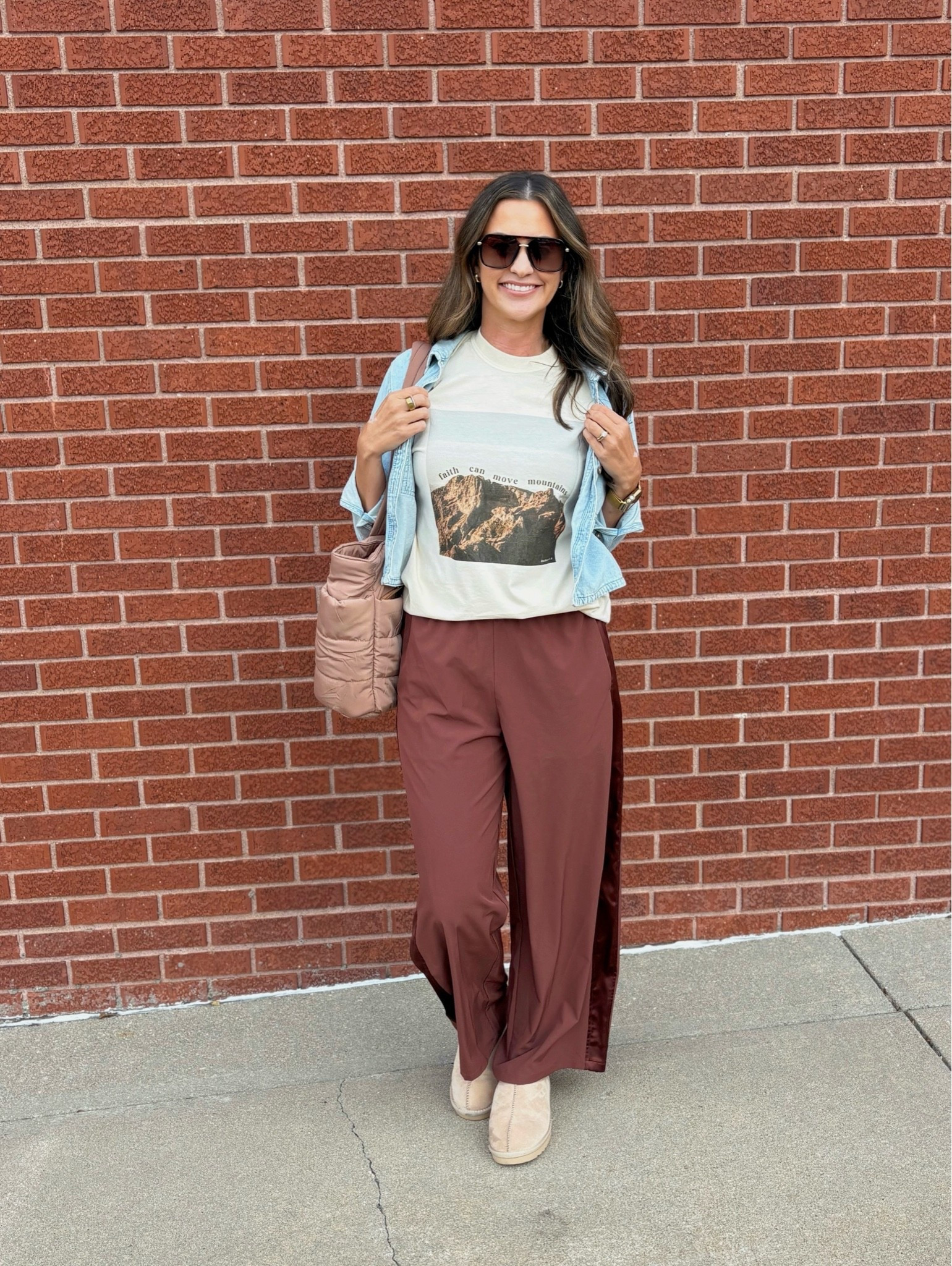Faith can move mountains, even when you can't see the path ahead. 🏔️✨
Loving this
new shirt from @worthywearshop!

#LTKootd #LTKgrwm #LTKActive