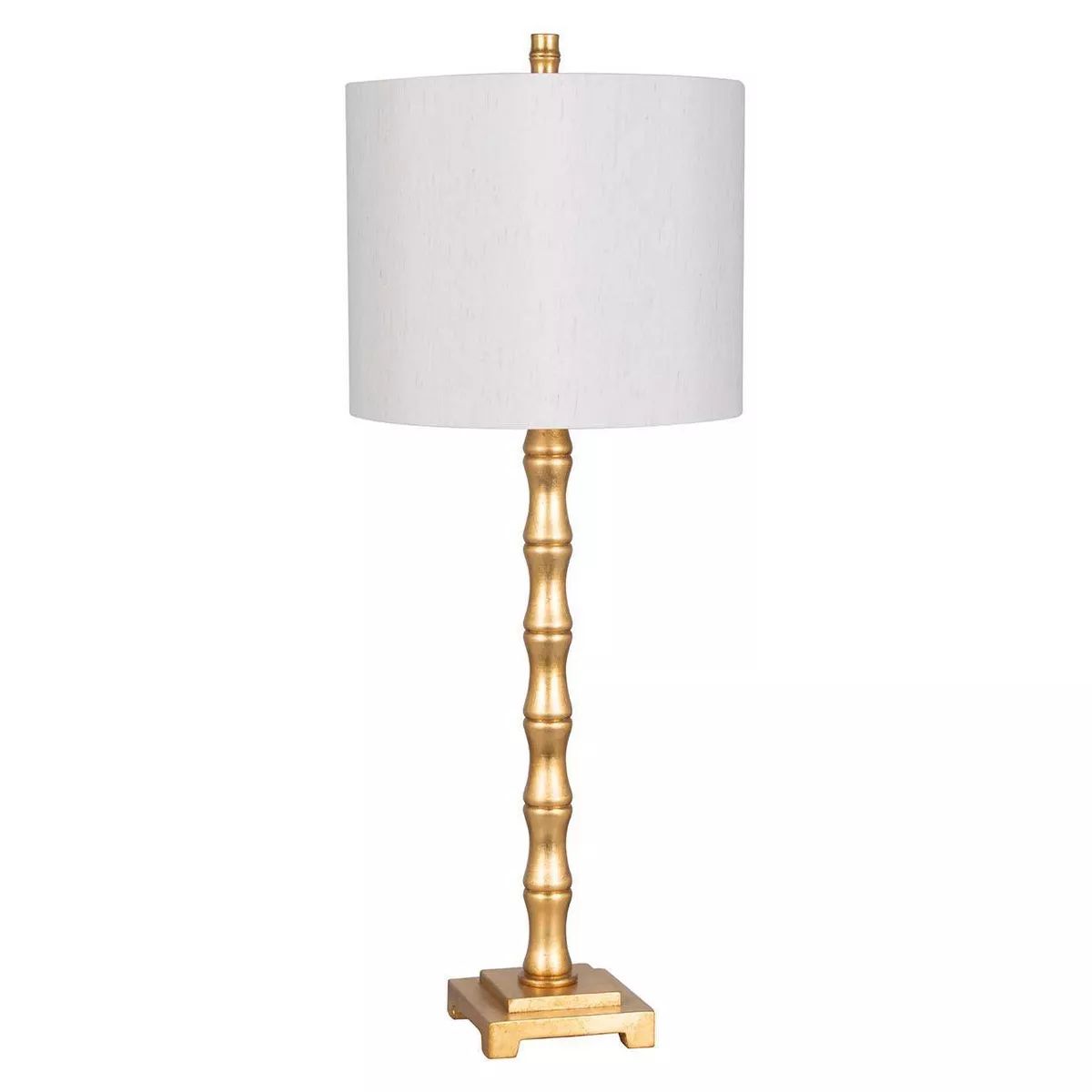 Large Bamboo Table Lamp (Includes LED Light Bulb) Brass - Threshold™ | Target