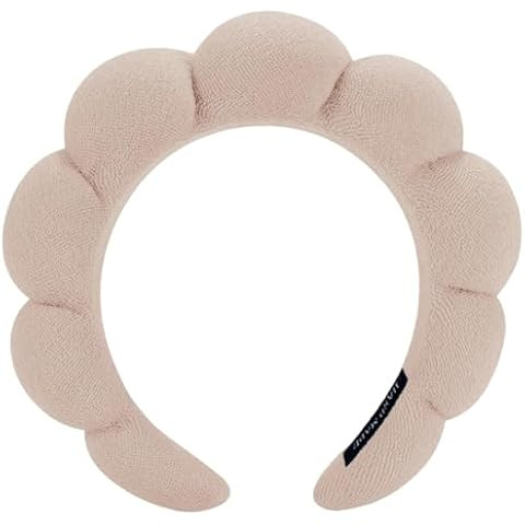 Zkptops Spa Headband for Washing Face Wristband Set Sponge Makeup Skincare Terry Cloth Bubble Sof... | Amazon (US)