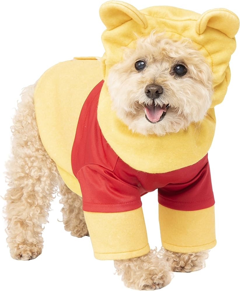Rubie's unisex adult Disney: Winnie the Pooh Pet Costume, Winnie Party Goods, Winnie, S Neck 12 G... | Amazon (US)