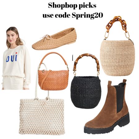 @Shopbop sale is here and of course so had to share two of my fave brands @shopclarev and @fredasalvador 
Use code spring20 for 20% off of these items and more on the website. 

#LTKshoecrush #LTKsalealert