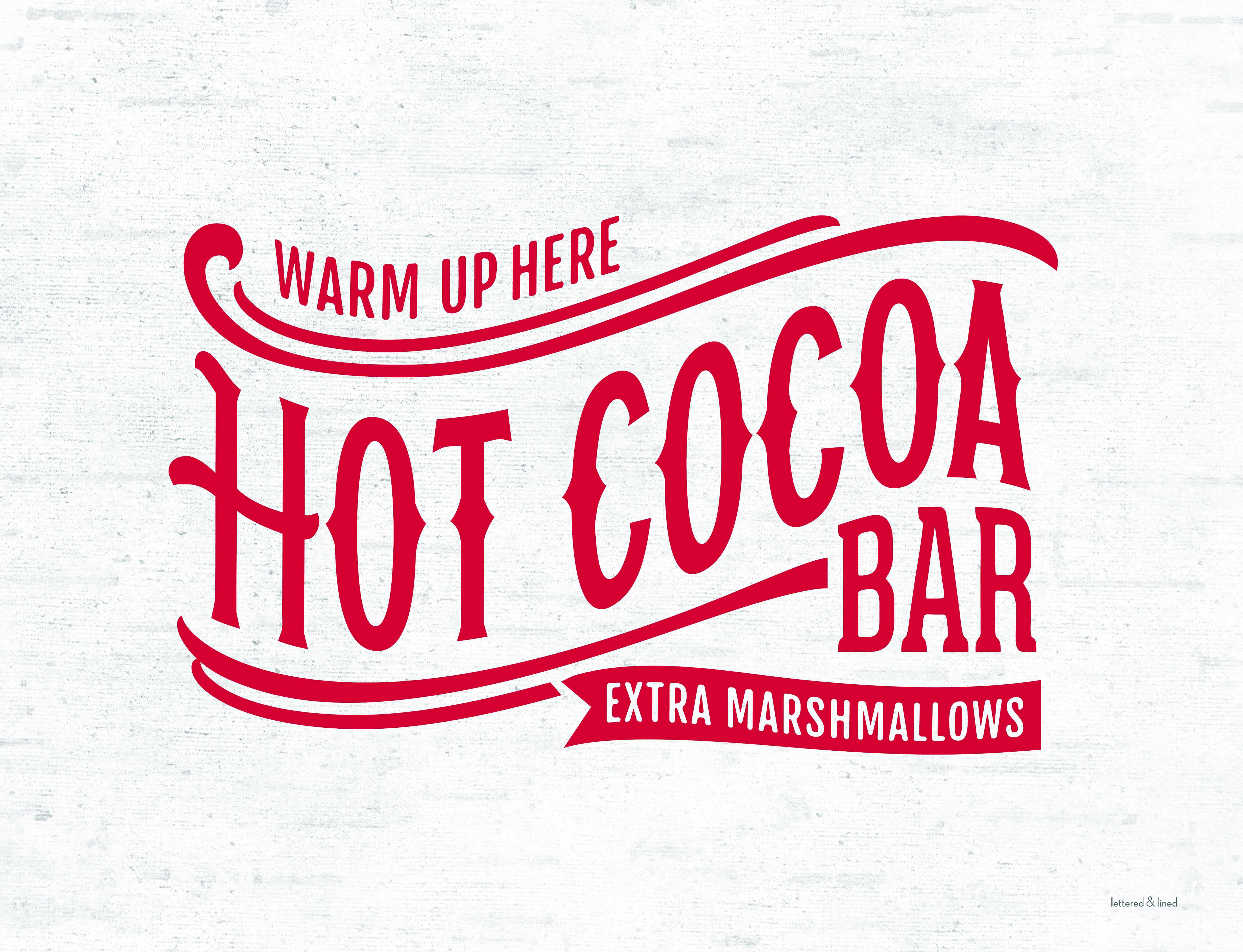 " Hot Cocoa Bar " | Wayfair North America