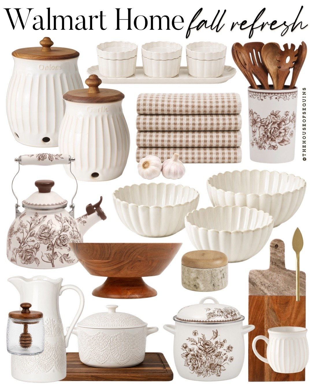 Shop Walmart home fall refresh finds! Walmart kitchen fall decor, food storage containers, server serveware, hosting essentials, dinnerware, stoneware canisters, mixing bowls, designer inspired kitchen

Comment SHOP below to receive a DM with the link to this post on my LTK ⬇ https://liketk.it/6kjTO