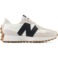 New Balance Women's 327 in Beige/Black Suede/Mesh, size 7.5 Narrow | New Balance (UK)