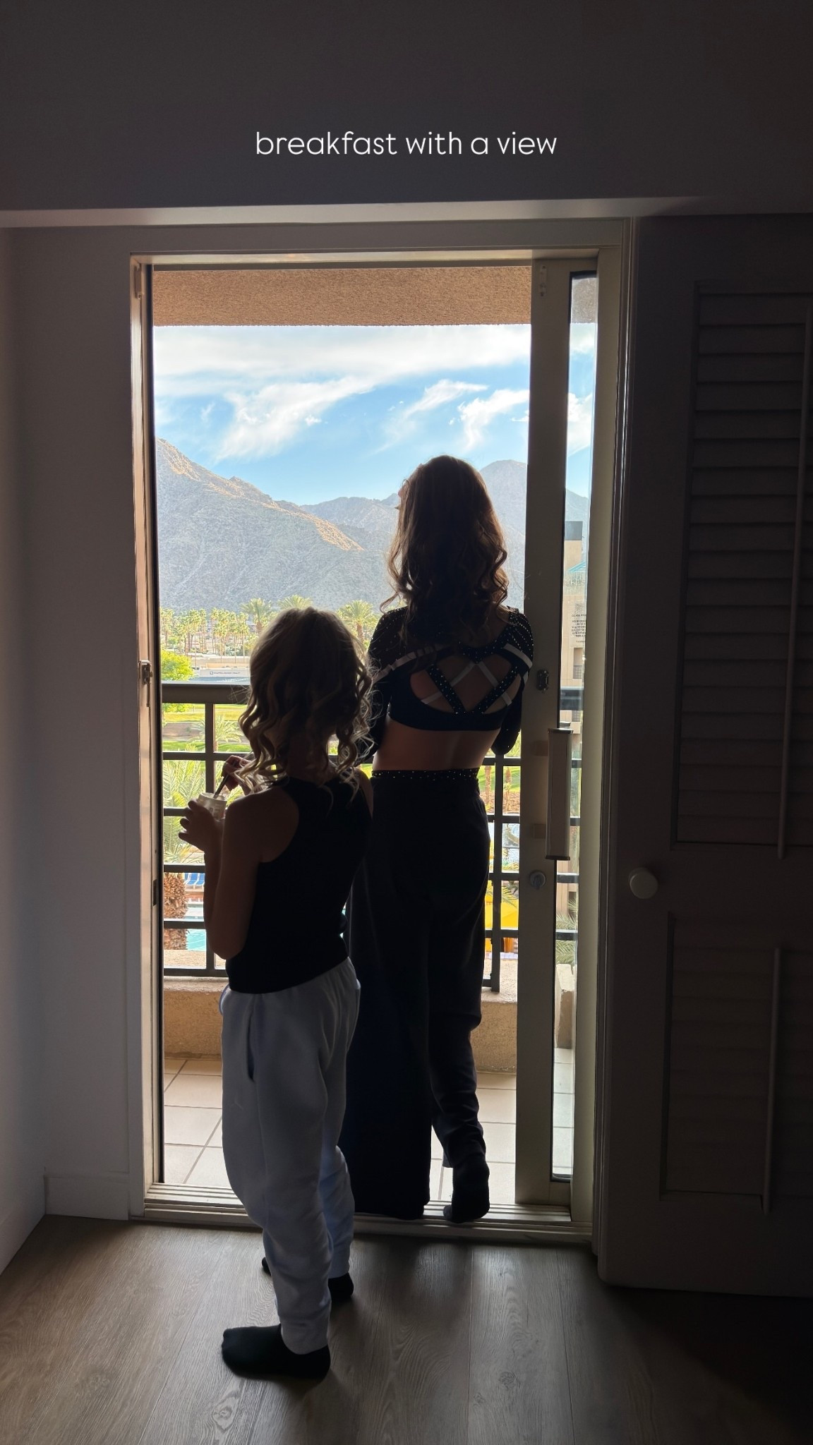 breakfast with a view