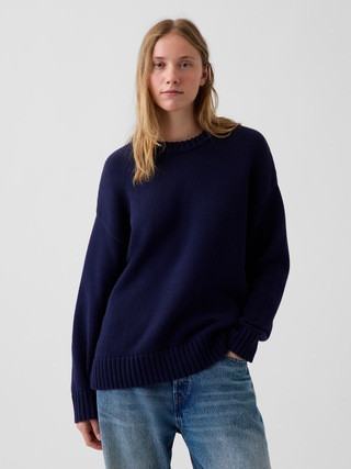 100% Cotton Oversized Sweater | Gap (CA)