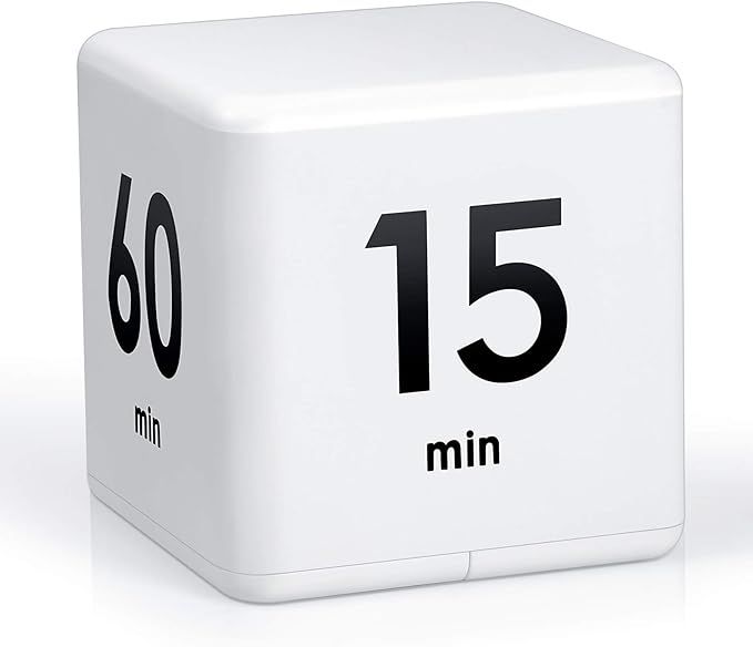 Cube Timers Cube Kitchen Timer Gravity Sensor Flip Timer Cube Countdown Timer 2.6 Inch Kids Timer... | Amazon (US)