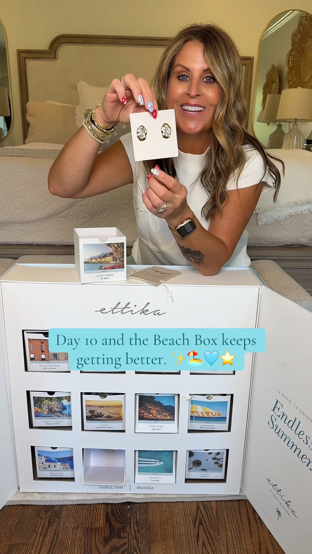 Day 10 of the Ettika Beach Box and this piece might be my favorite yet ✨ The perfect finishing touch for summer outfits, vacations, beach days, and everything in between.☀️🤍
#LTKStyle #LTKFashion #SummerStyle #EttikaJewelry #BeachBox #ettika #jewelry