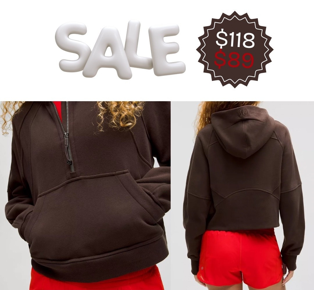 The lululemon Scuba Hoodie is on SALE for just $89! 😍 This cozy, oversized fit is perfect for year-round wear—throw it on for school drop-off, post-workout errands, or a chilly evening walk. The soft fleece interior and roomy hood make it a true wardrobe staple. Lululemon rarely discounts the Scuba, so if you’ve been waiting… this is your sign to grab one before they’re gone! 🖤 #lululemonfinds 

#LTKSaleAlert #LTKFindsUnder100 #LTKActive