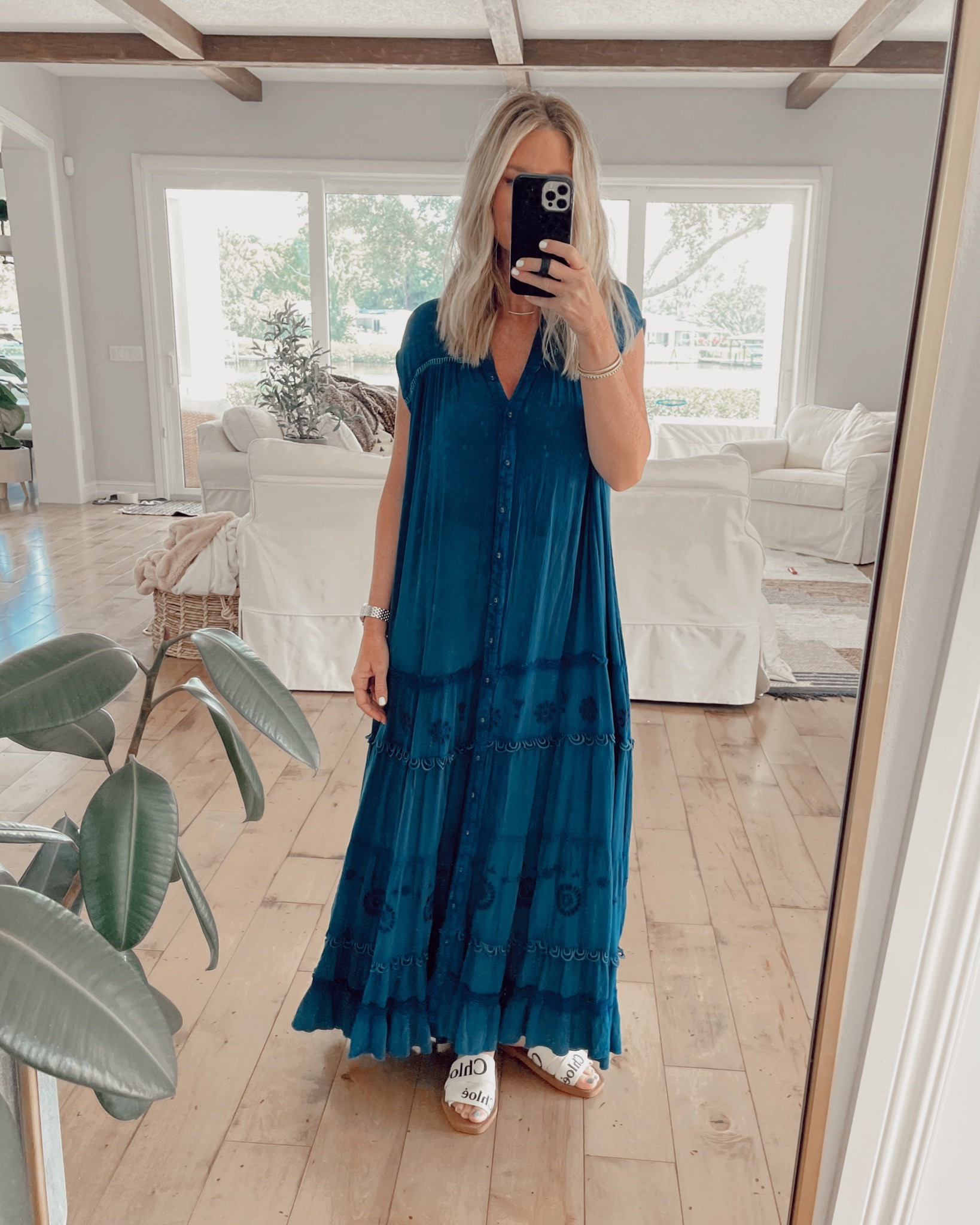 chinese dress ladies Free People free swinging Mini Dress