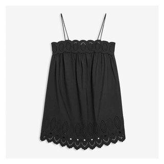 Eyelet Trim Dress | Joe Fresh