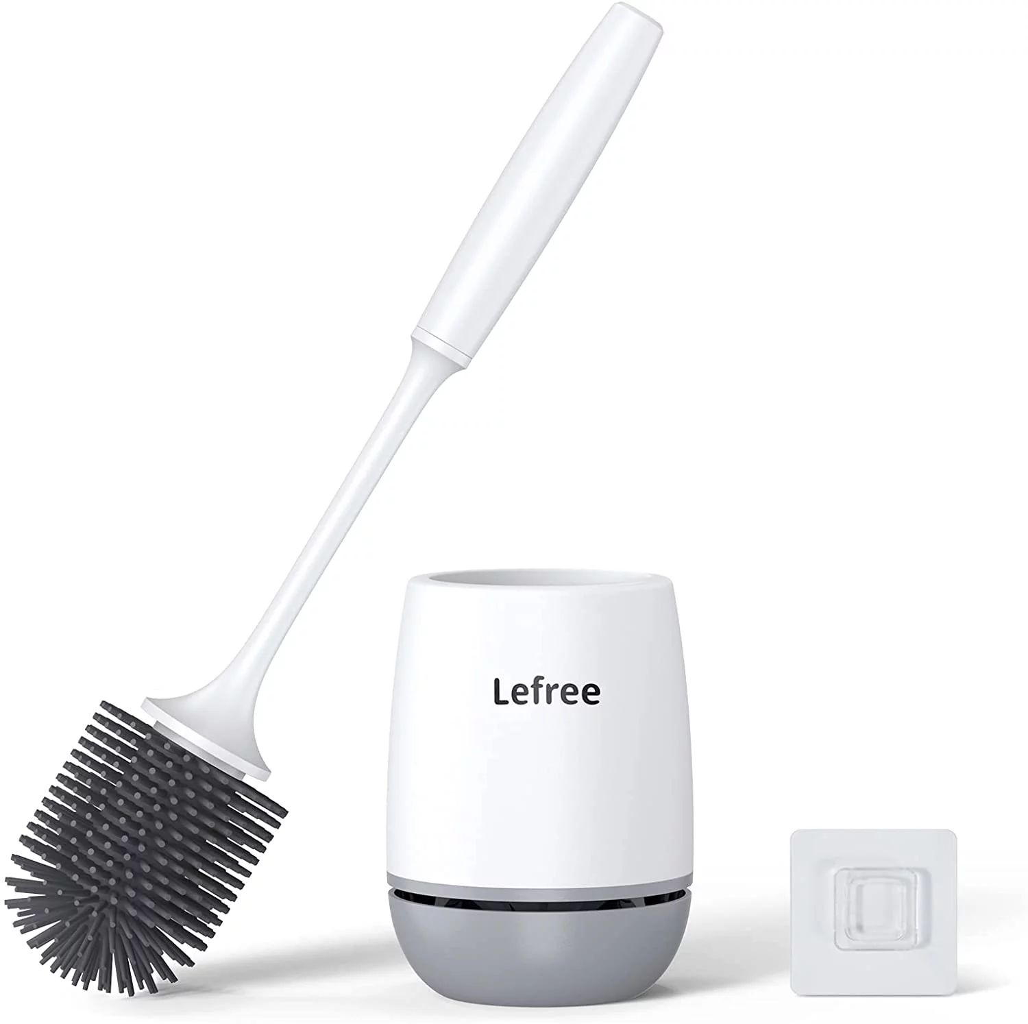 Lefree Silicone Toilets Brush Caddy Sets Bathroom Cleaner Holder 1 Pack - Walmart.com | Walmart (US)