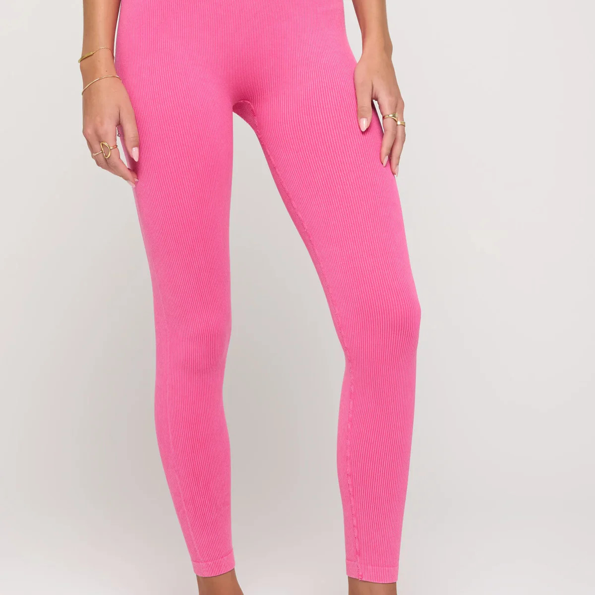 Spiritual Gangster Love Sculpt Washed 7/8 Legging - Neon Pink | SculptHouse
