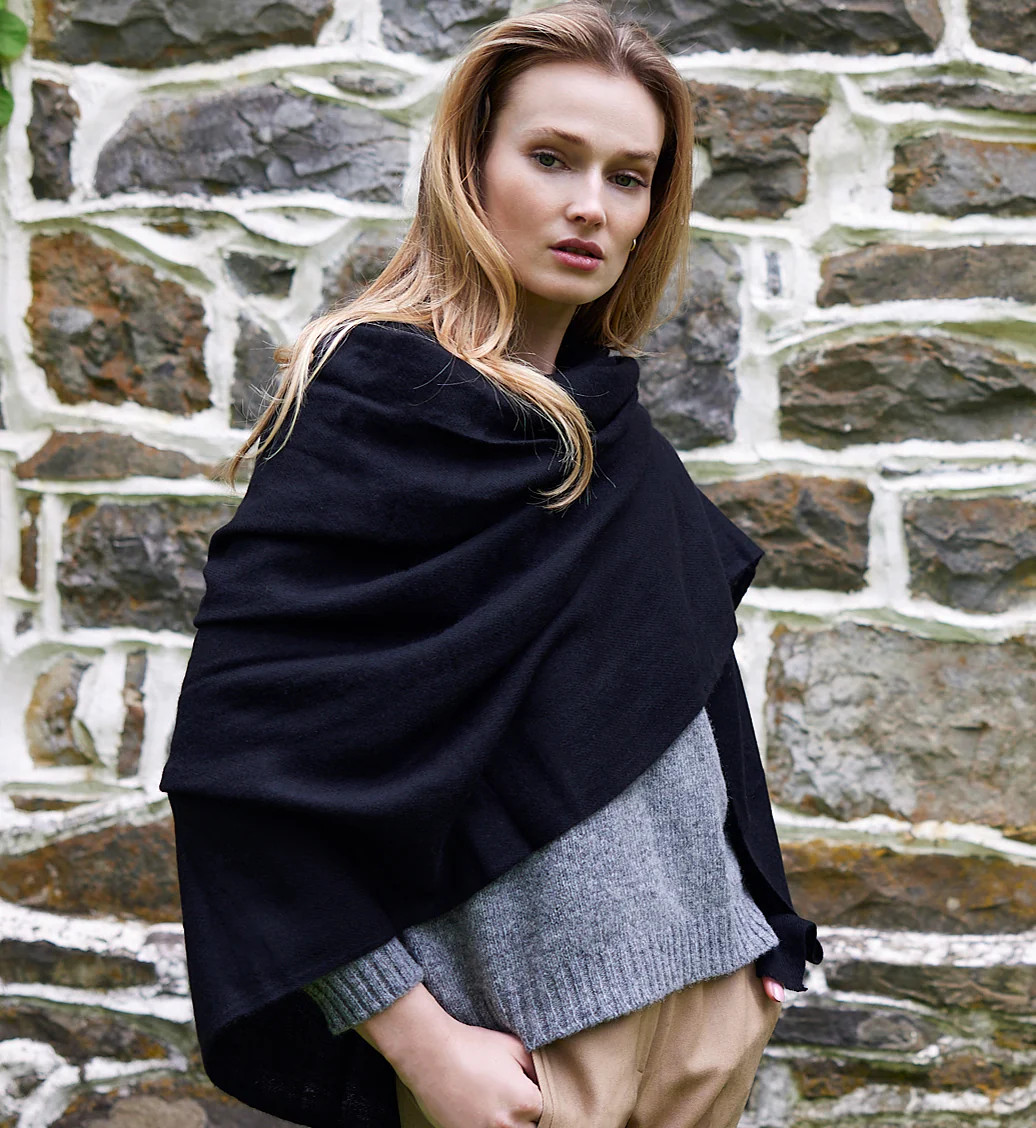 Isabelle Cashmere Wrap | Heidi Wynne