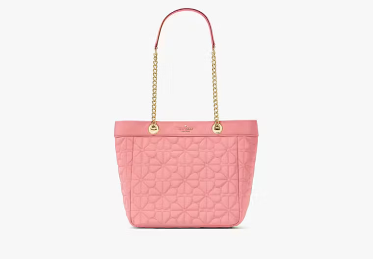 Spade Flower Quilted Fabric Medium Tote | Kate Spade Outlet