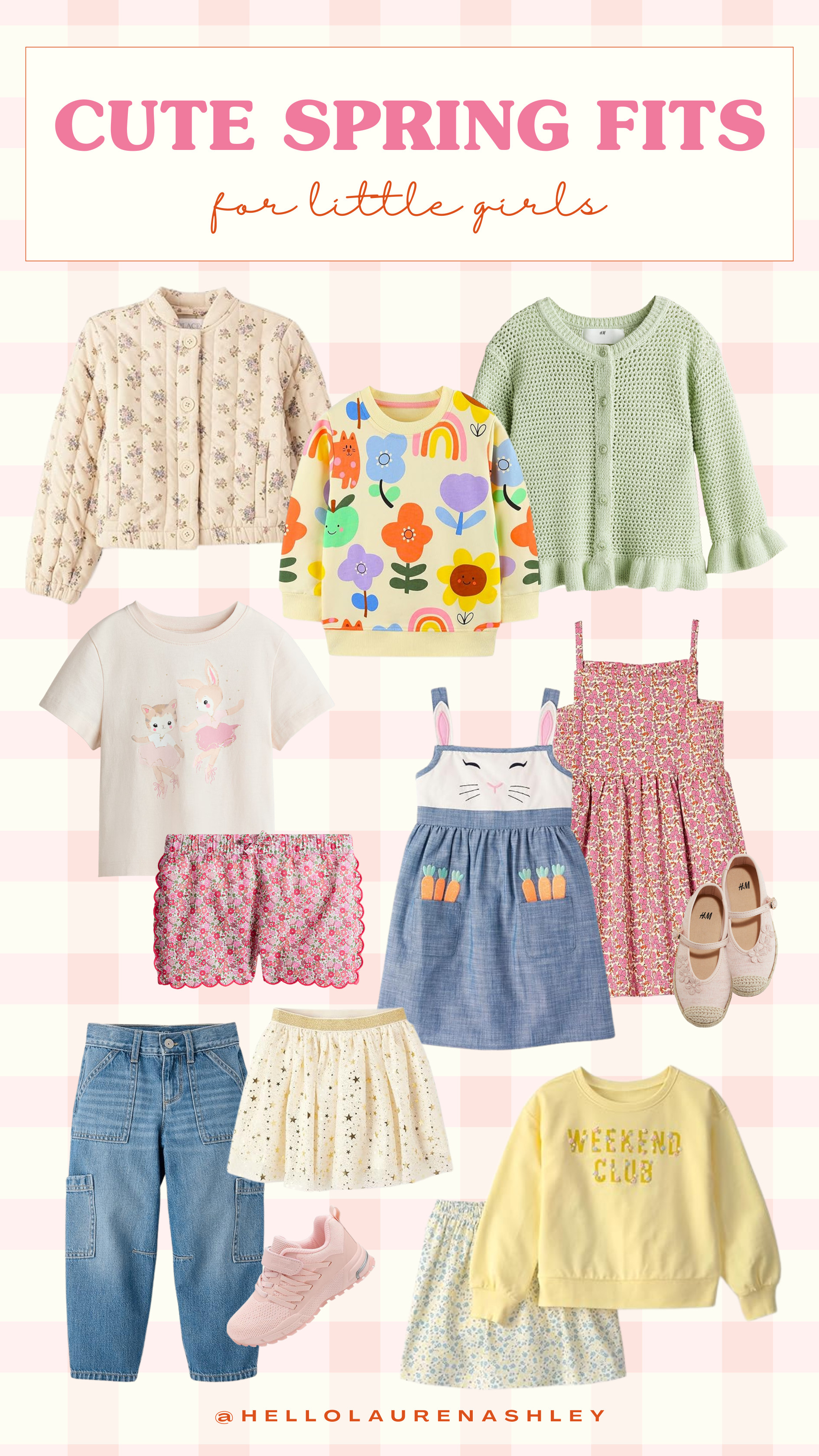 The cutest spring outfits for little girls 🌸 Floral dresses, cozy cardigans, bunny prints & everyday spring styles for playdates, school & Easter.

#springkidsfashion #littlegirlstyle #momfinds #springoutfits  

 #LTKSpringSale #LTKSeasonal #LTKKids