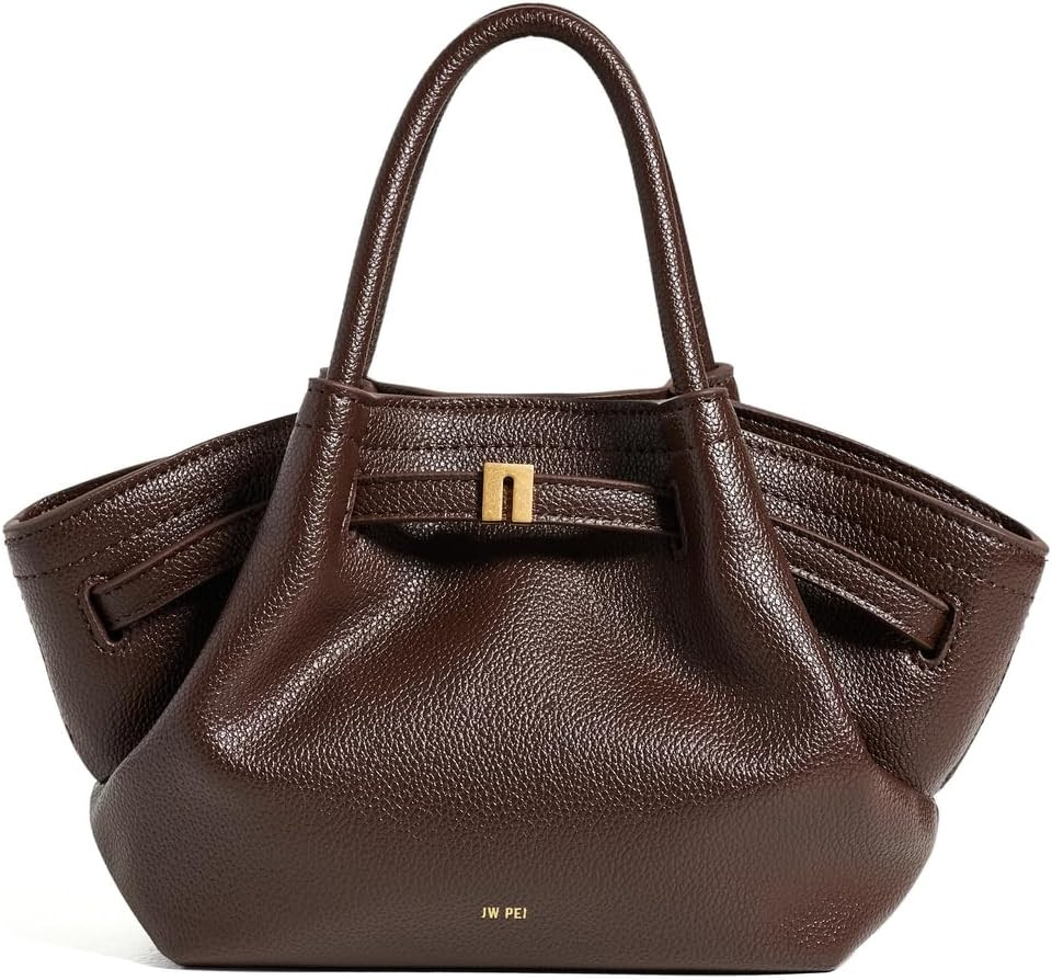 JW PEI Women's Hana Mini Tote Bag, Dark Brown, One Size | Amazon (US)