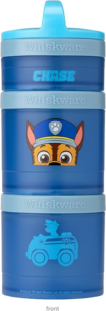 Whiskware Paw Patrol Stackable Snack Containers for Infants, Kids, and Toddlers, Durable Food Sto... | Amazon (US)