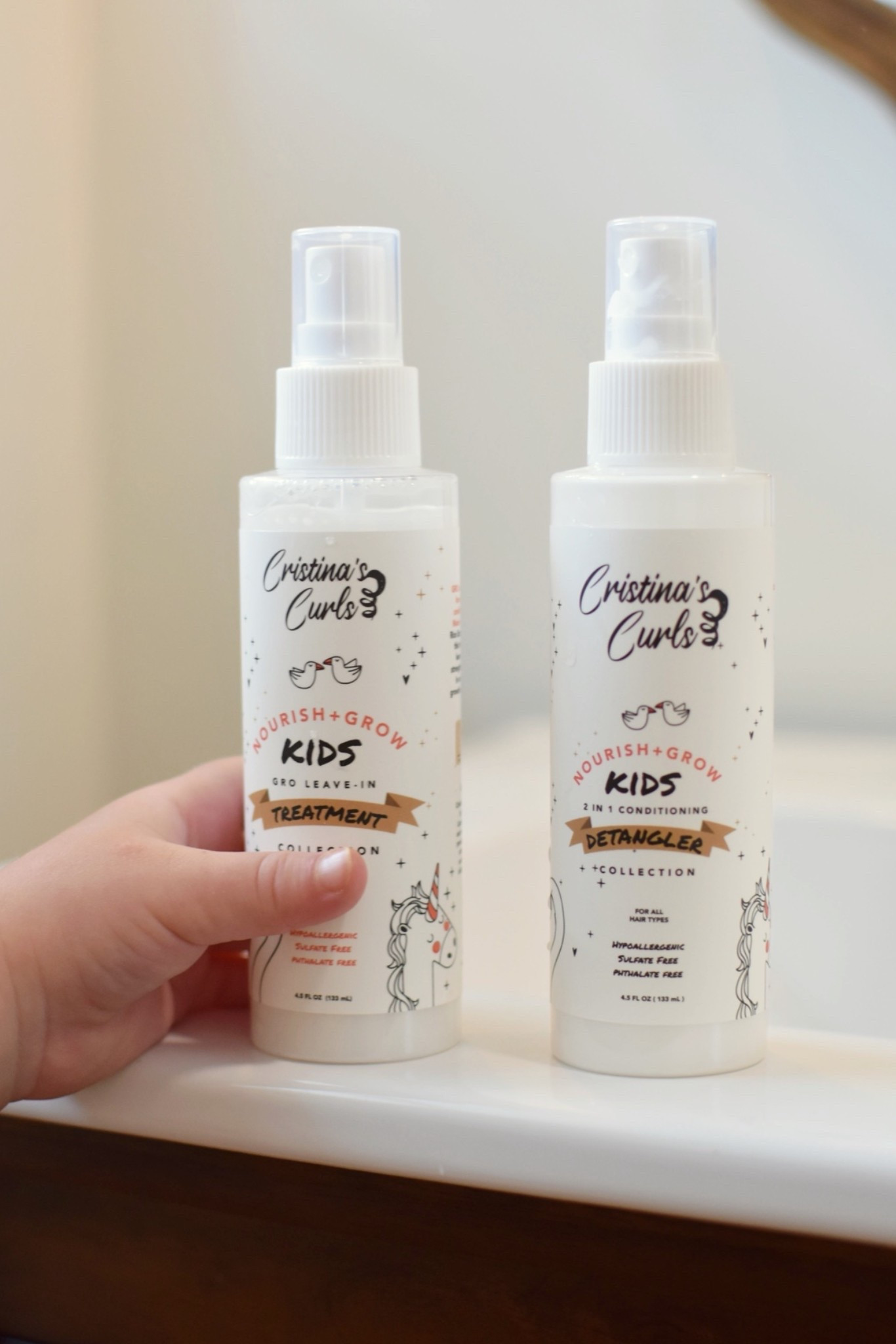 When I find products I like I rarely change them, so you know these are really great since I’m changing Caroline’s curly hair routine! We’re using the whole Nourish + Grow line, but there are several to choose from.

#LTKBeauty #LTKmomlife #LTKKids