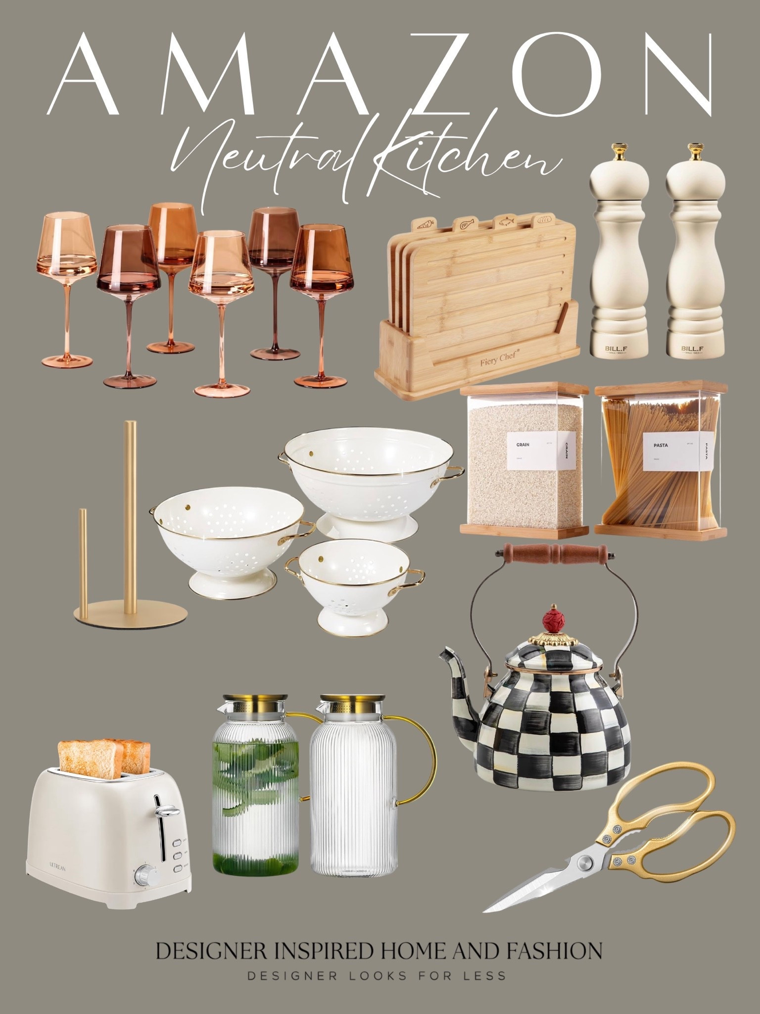 Neutral kitchen finds

#LTKHome