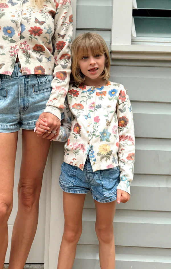 Little Cafe Cardigan ~ French Floral Knit | Show Me Your Mumu