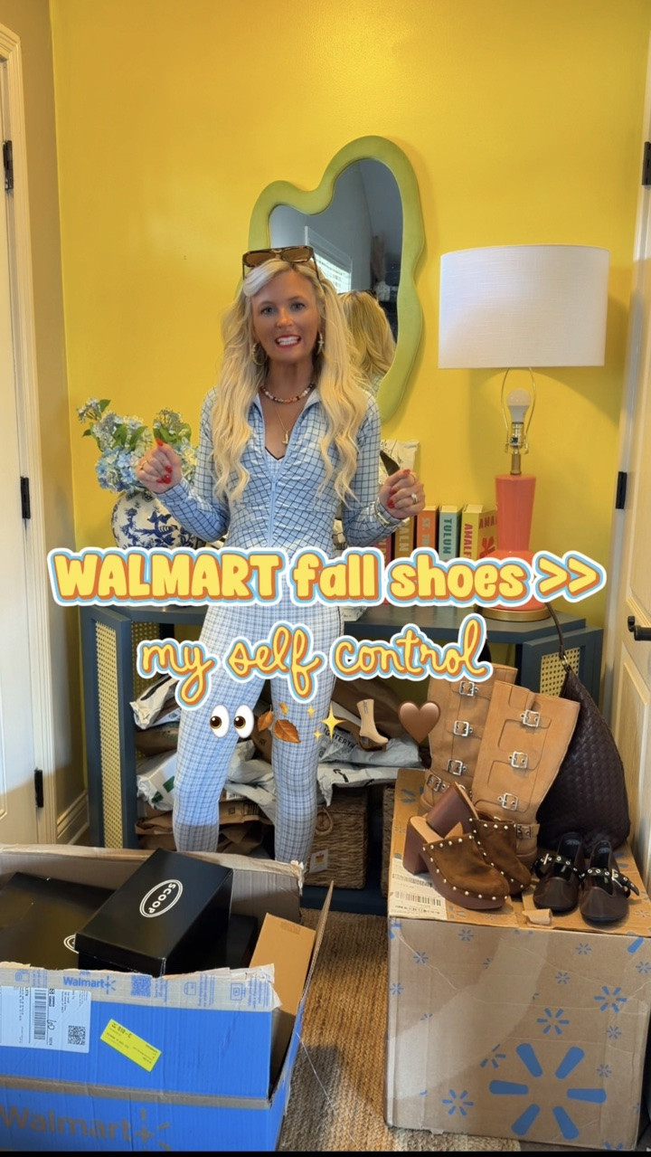 NEW WALMART ARRIVAL! 🤩✨ Say SHOES to shop! 👢🍂

Walmart just dropped the CUTEST new shoes for fall and my self-control never stood a chance 😂 From boots to loafers and everything in between… these are giving expensive without the expensive price tag! 🙌🏼🤎

Which pair are you grabbing?! 👀👇🏼

#WalmartFashion #WalmartShoes #FallShoes #WalmartFinds #FallFashion

Walmart new arrival shoes, Walmart fall shoes, affordable fall shoes, Walmart shoe haul, fall fashion finds, fall fashion, fall fashion trends

#LTKootd #LTKxWalmart