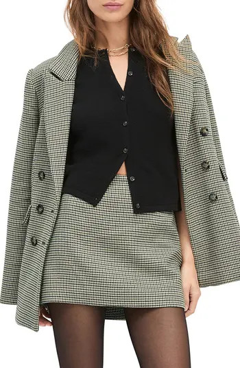The Phoebe Houndstooth Double Breasted Blazer | Nordstrom