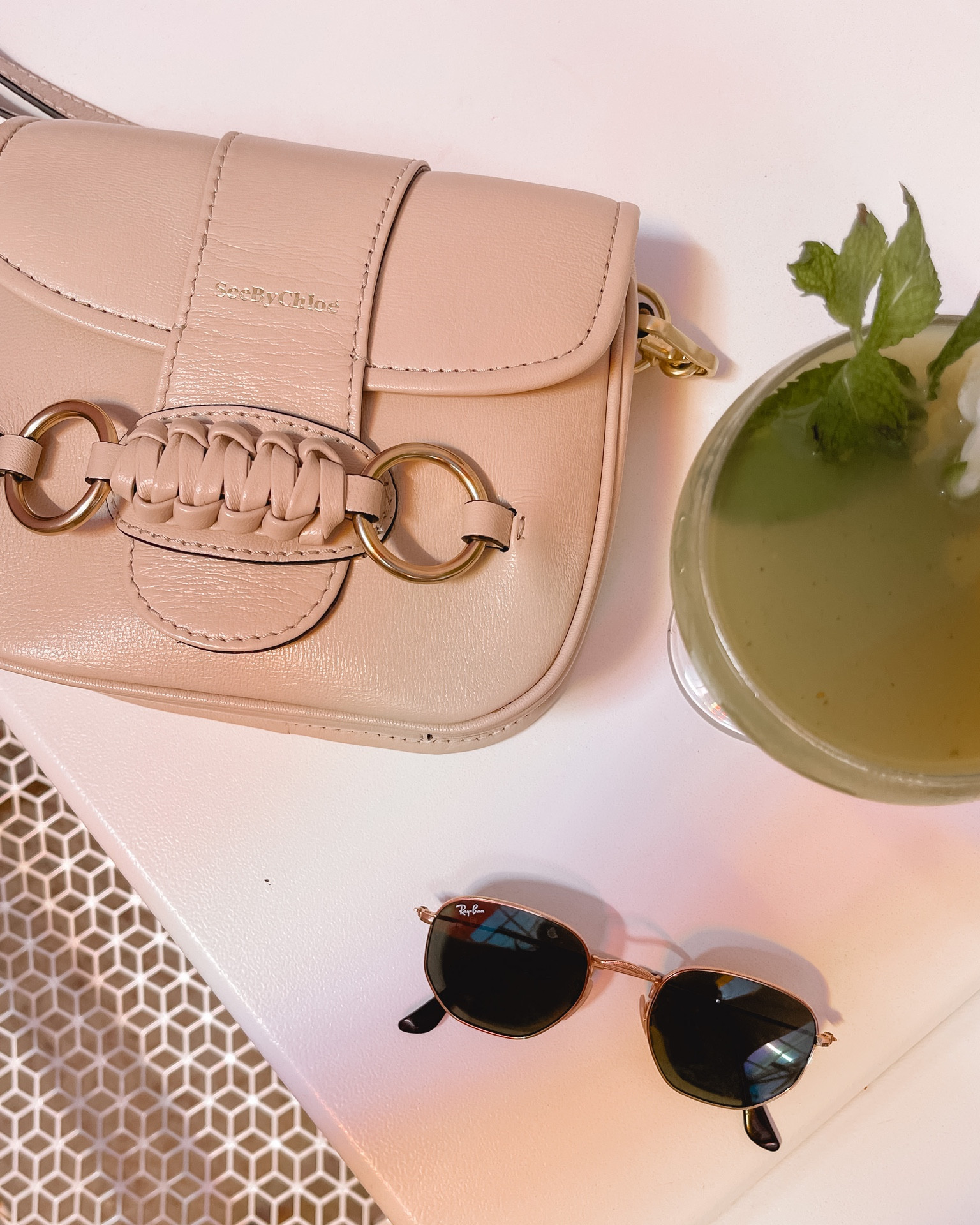 My most worn summer accessories. These rayban sunglasses have been my go to for the last 3 summers. This See by a Chloe bag is an affordable designer bag that comes in tons of colors and is a trendy but classic style. Perfect compromise if you’re Like me and don’t want to spend a fortune but want a good designer bag  

#LTKstyletip #LTKitbag #LTKSeasonal