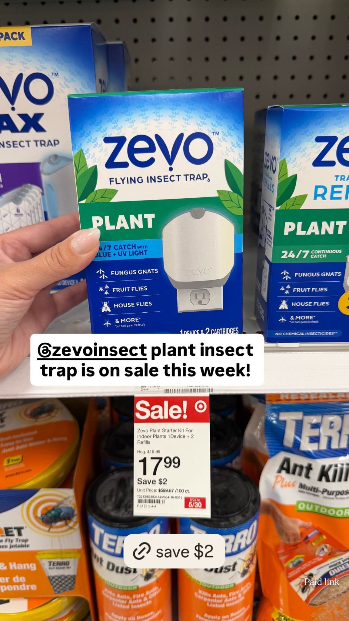 @zevoinsect plant insect trap is on sale this week! Such a great product to have to keep the bugs away!

#LTKSeasonal #LTKdayinmylife #LTKSaleAlert